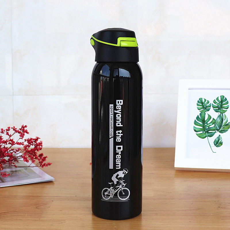 500ml Vacuum Insulated Water Bottle | Stainless Steel Sport & Cycling Flask