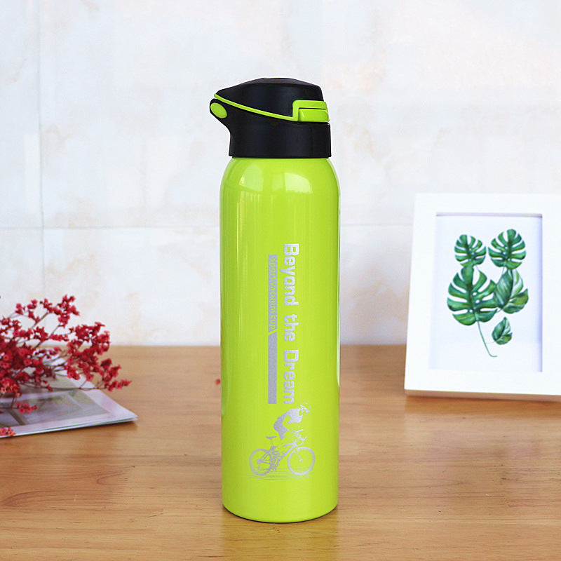 500ml Vacuum Insulated Water Bottle | Stainless Steel Sport & Cycling Flask