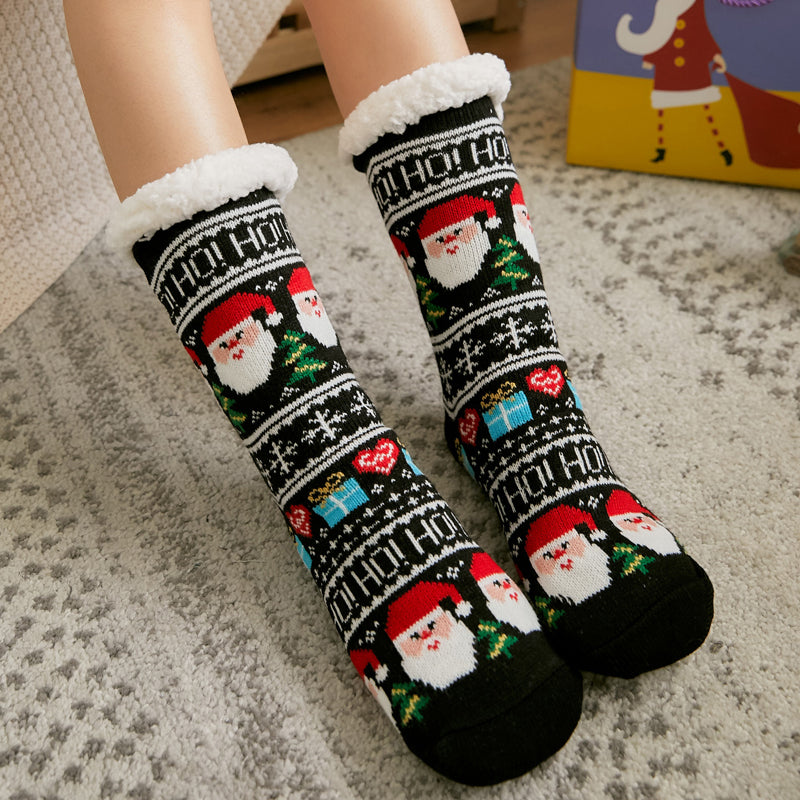 Extra Thick Thermal Slipper Socks | Cozy Acrylic Winter Floor Socks