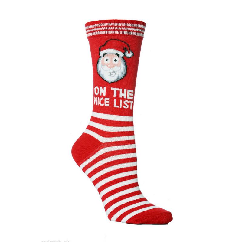 Festive Christmas Cotton Socks | Unisex Holiday Mid-Calf Crew Socks with Stretch Fit